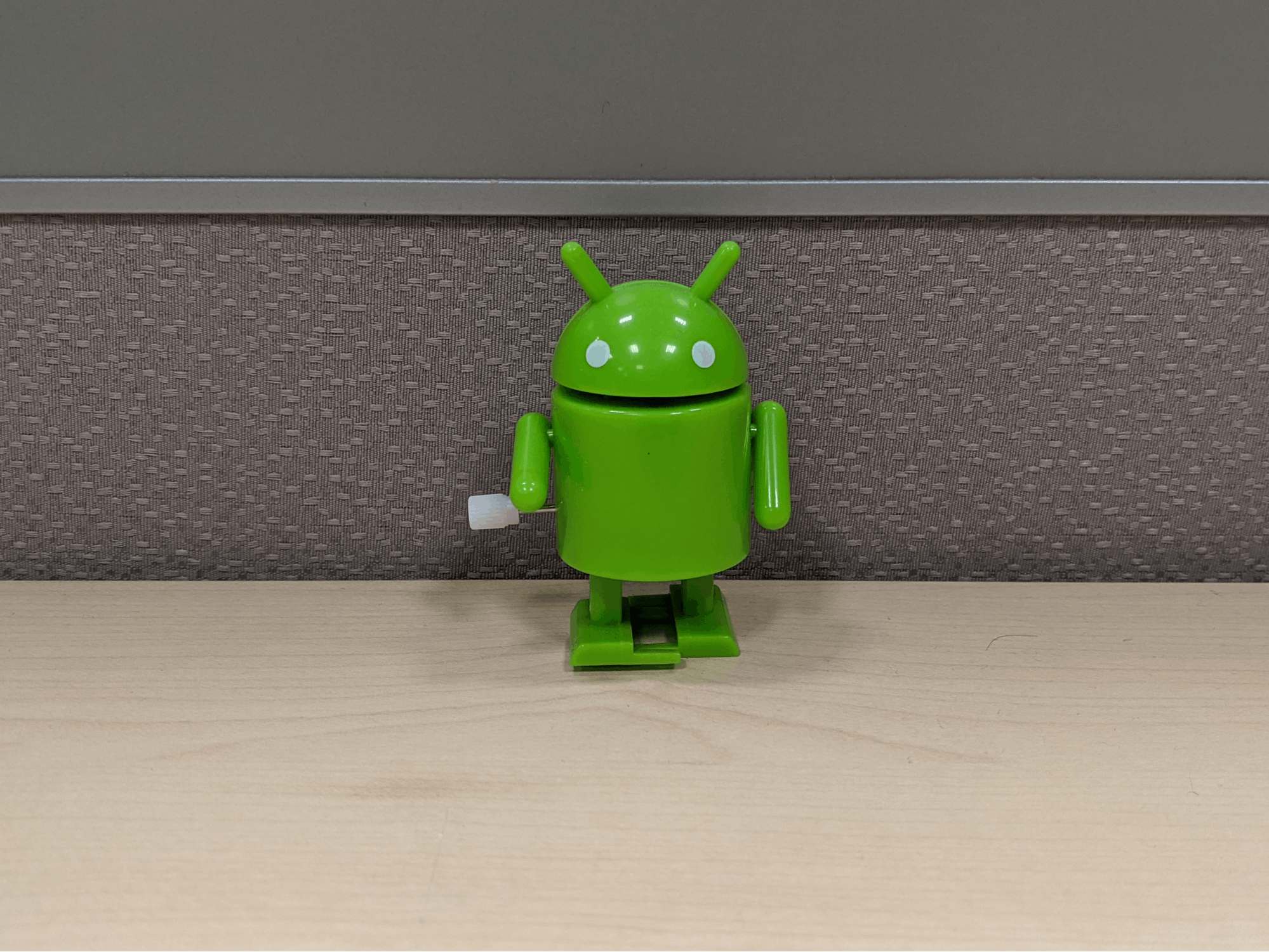 Image illustration from looking through the back camera sensor on a laptop